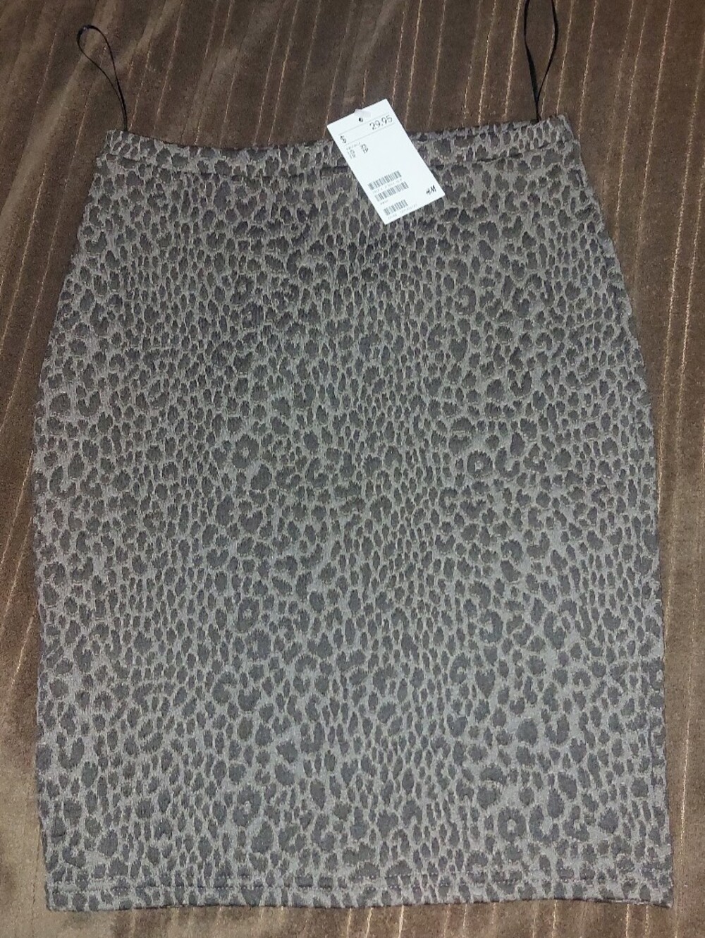 Womens Animal Print Skirt  Xs